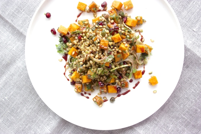 wheat-berry-squash-salad